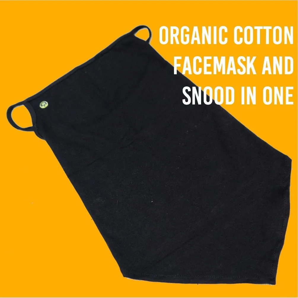 100% Pure Organic Cotton Face Mask and Snood