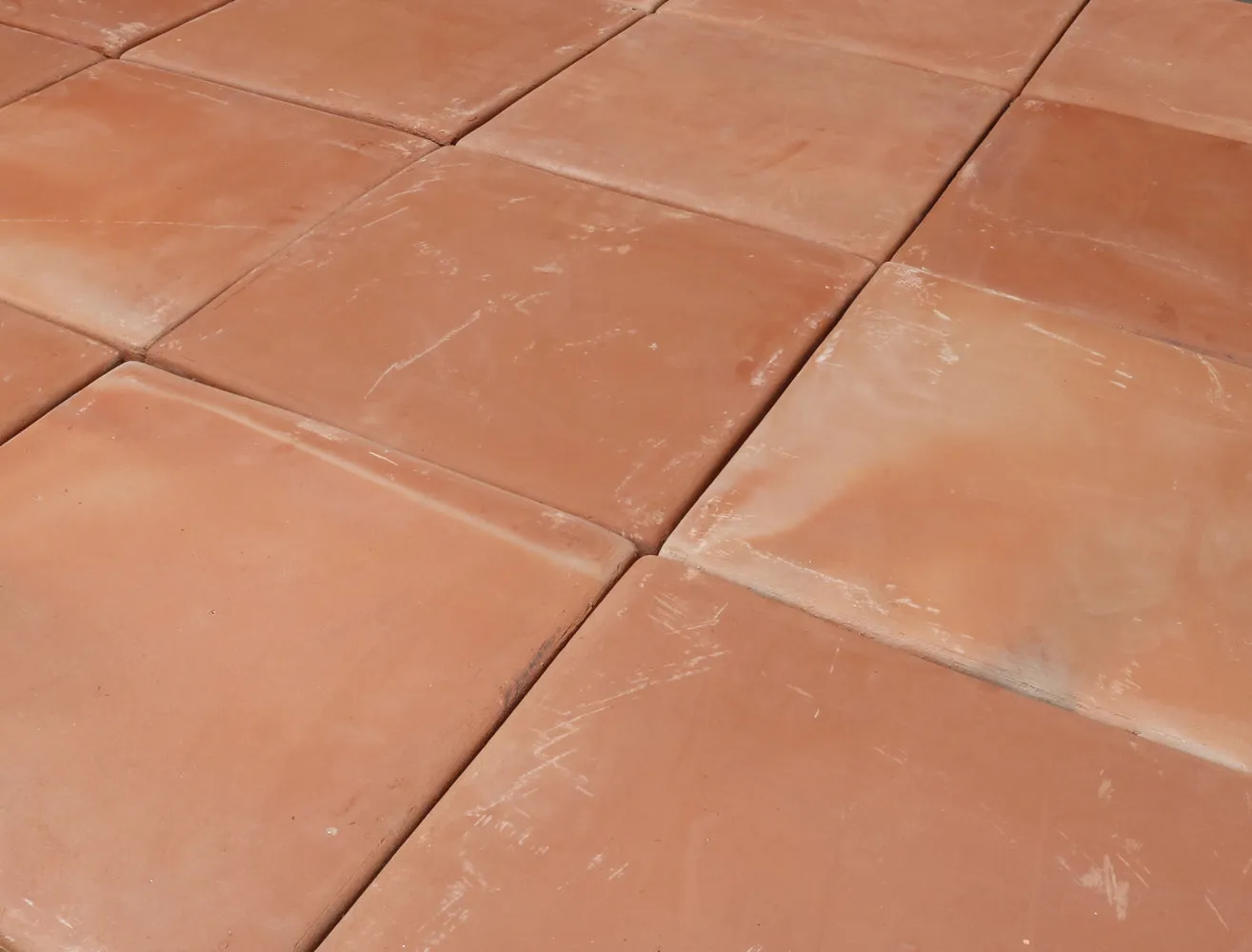 16x16 Unsealed Spanish Mission Red - Floor Tile
