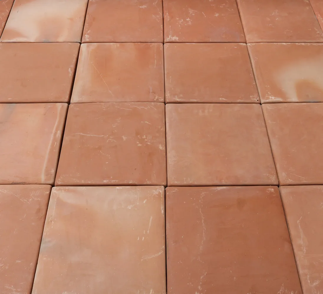 16x16 Unsealed Spanish Mission Red - Floor Tile