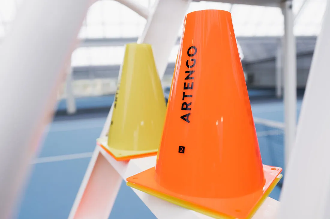 19 cm Tennis Court Marking Cones 6-Pack
