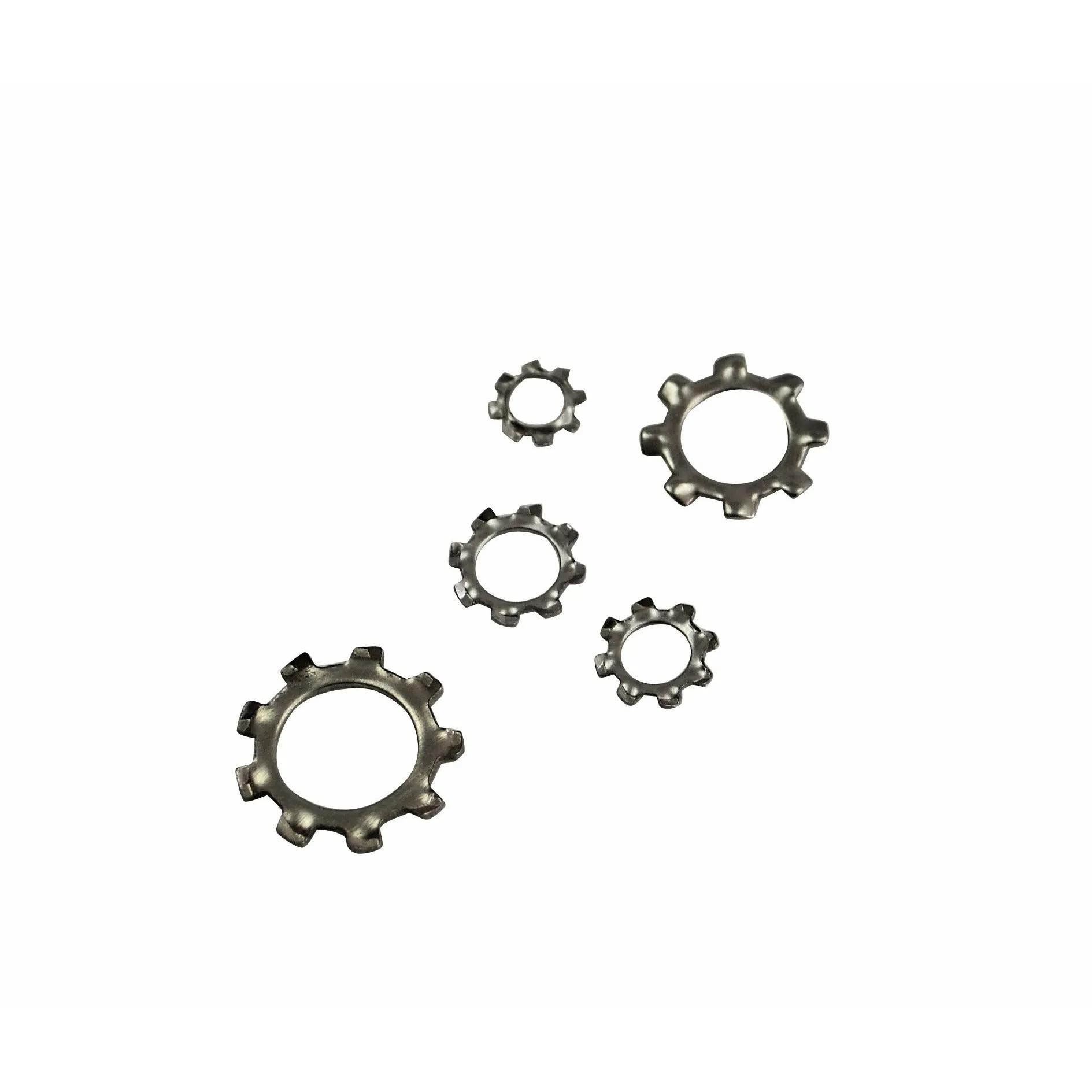 190pc 316 Stainless Steel Metric UNC Hex Nut and 460pc Stainless Steel Washer