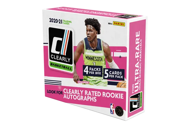 2020-21 Panini Clearly Donruss Basketball Hobby Box