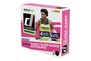 2020-21 Panini Clearly Donruss Basketball Hobby Box