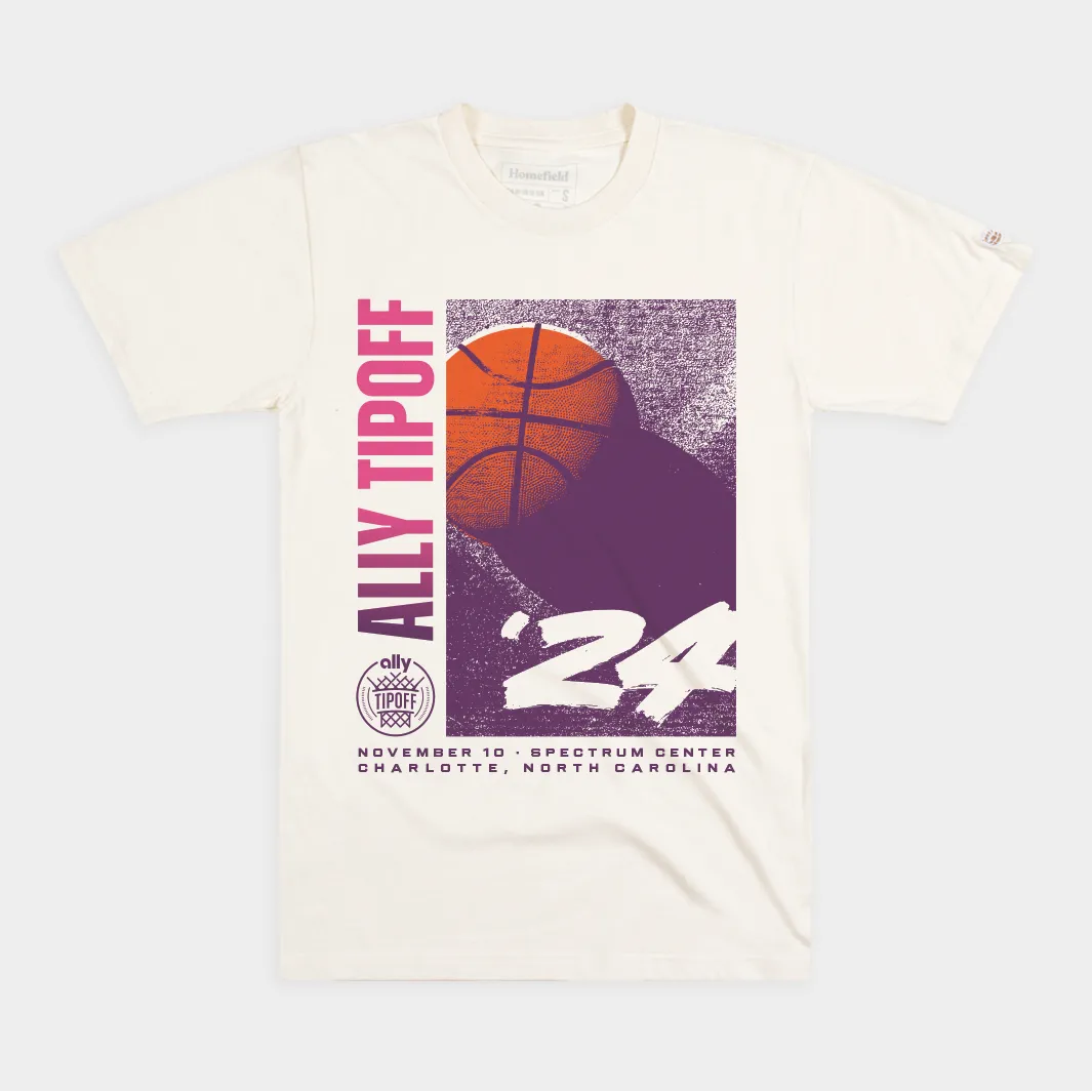 2024 Ally Tipoff Retro-Inspired Women's Basketball Tee