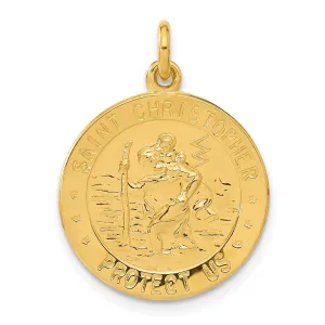 24 Gold-plated St Christopher Basketball Medal