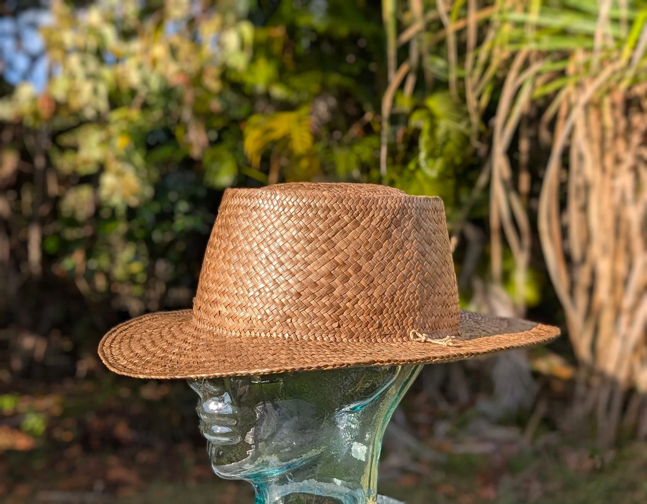 25 Inch Kona Lauhala Pāpale Fedora Style Hat