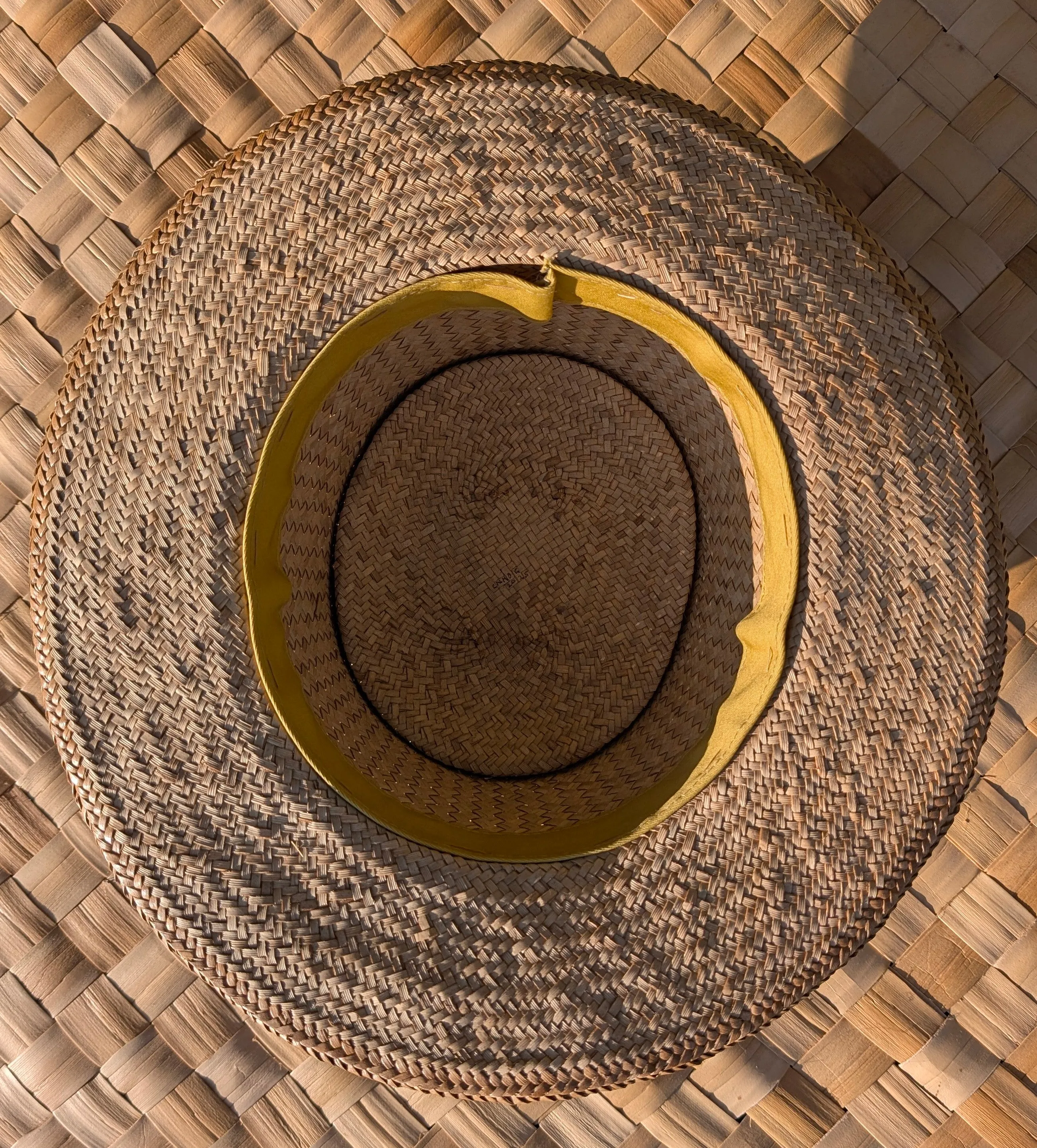 25 Inch Kona Lauhala Pāpale Fedora Style Hat