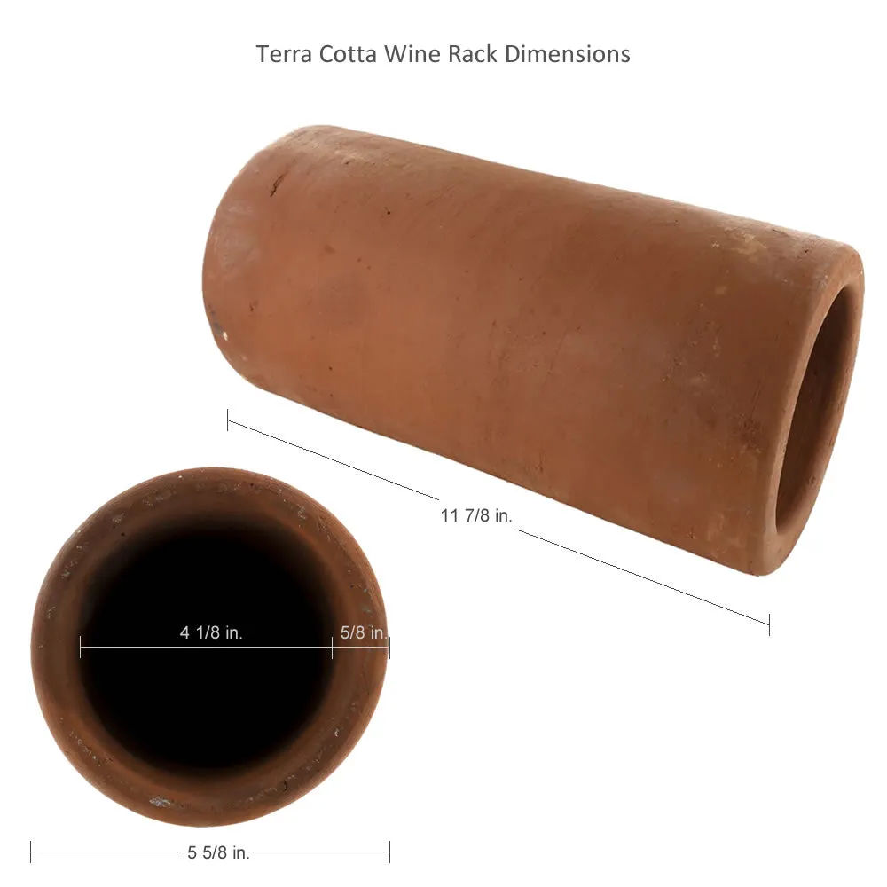 5.625 x 11.875 Wine Rack - Spanish Mission Red