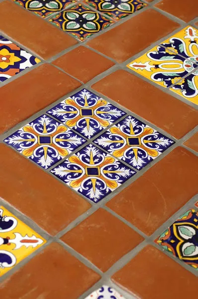 5.75 x 12 Unsealed Spanish Mission Red - Floor Tile