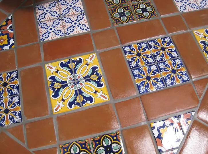 5.75 x 12 Unsealed Spanish Mission Red - Floor Tile