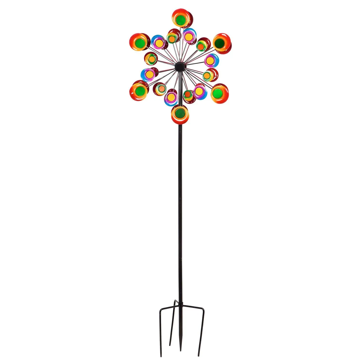 75" H Wind Spinner, Cosmic Circles,47m1699