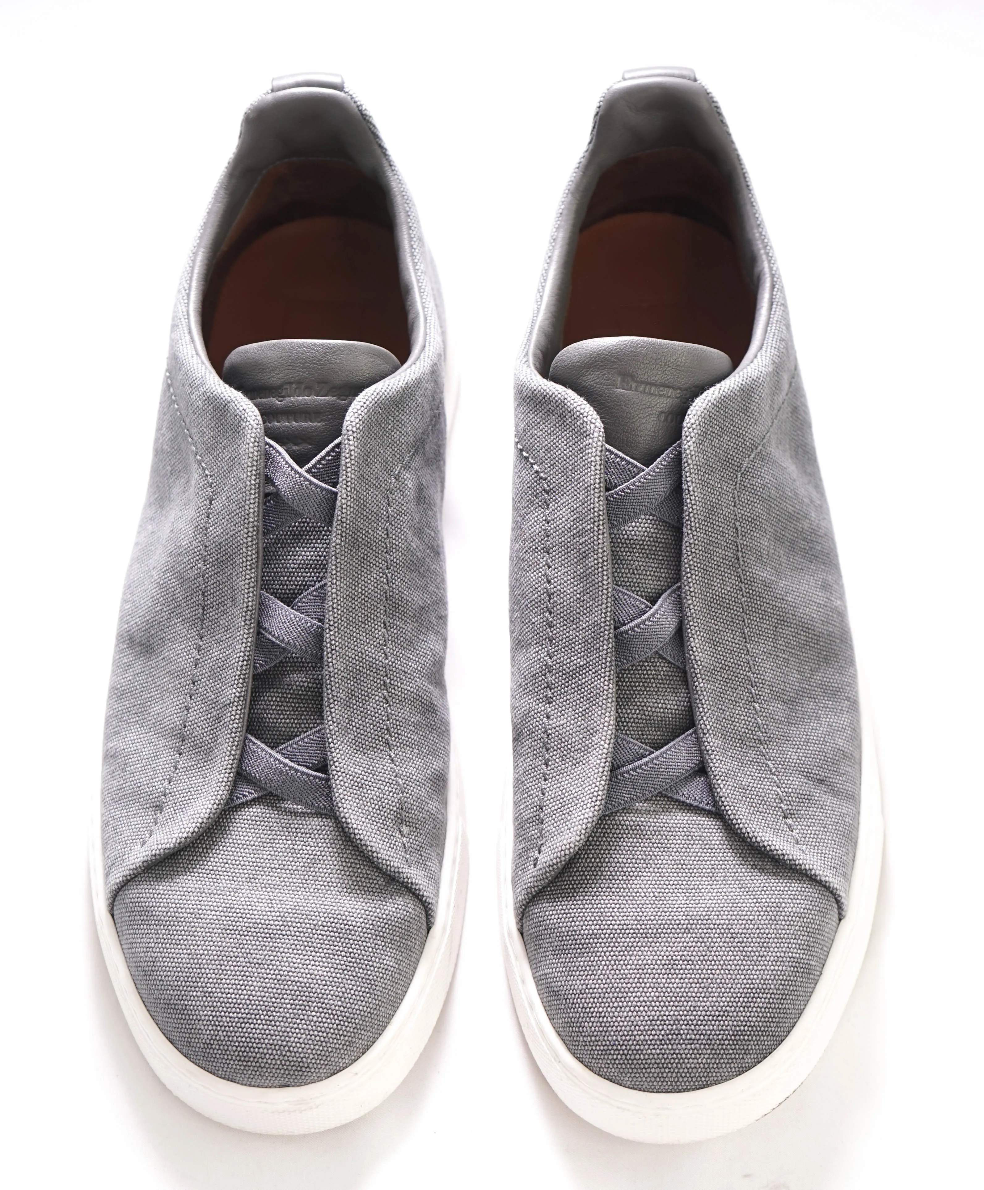 $790 ERMENEGILDO ZEGNA - COUTURE "Triple Stitch" Sneakers - 10 US (43 EU)