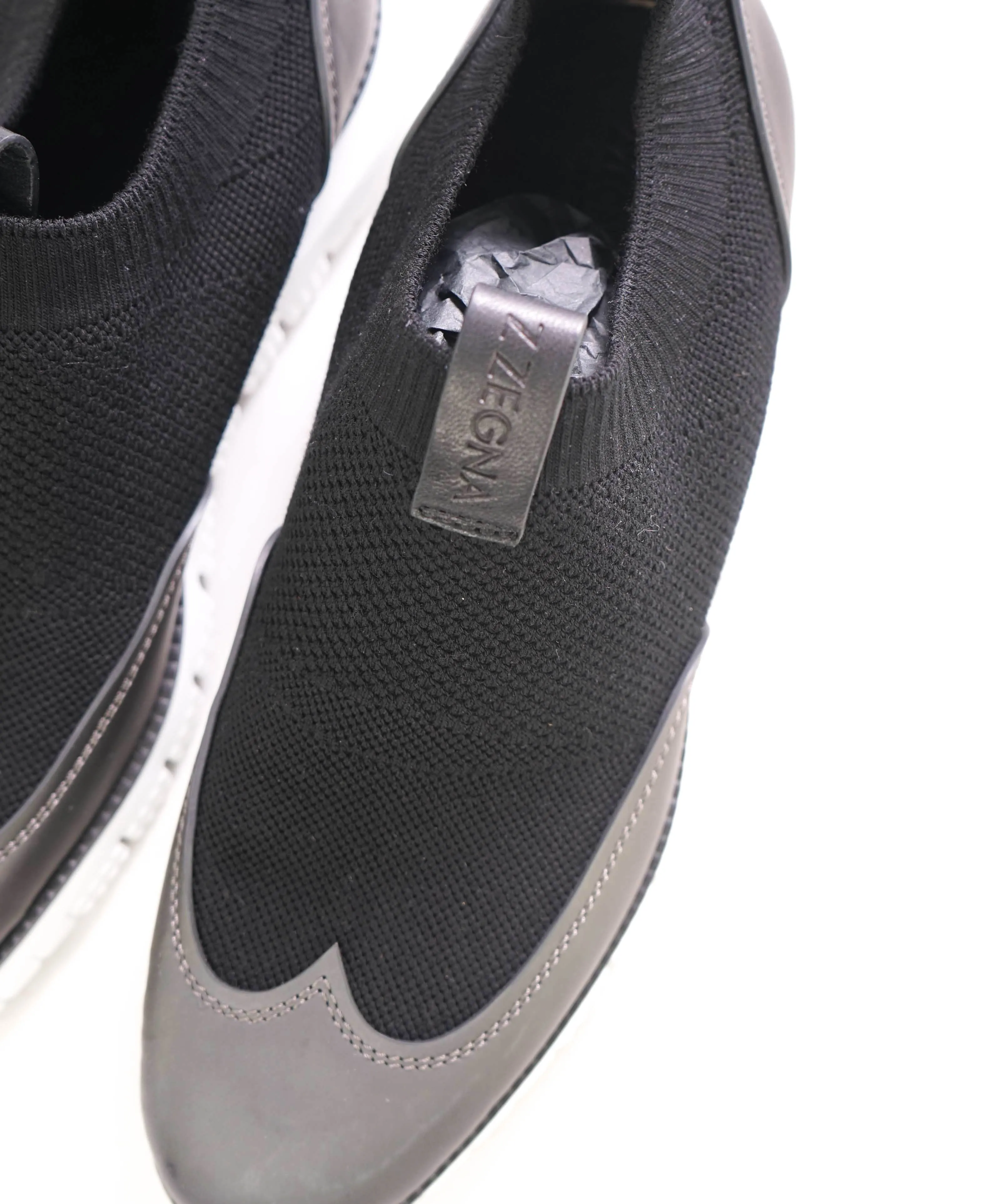 $790 Z ZEGNA - TECNMERINO SOCK Slip-On Sneakers - 9 US (42 EU)