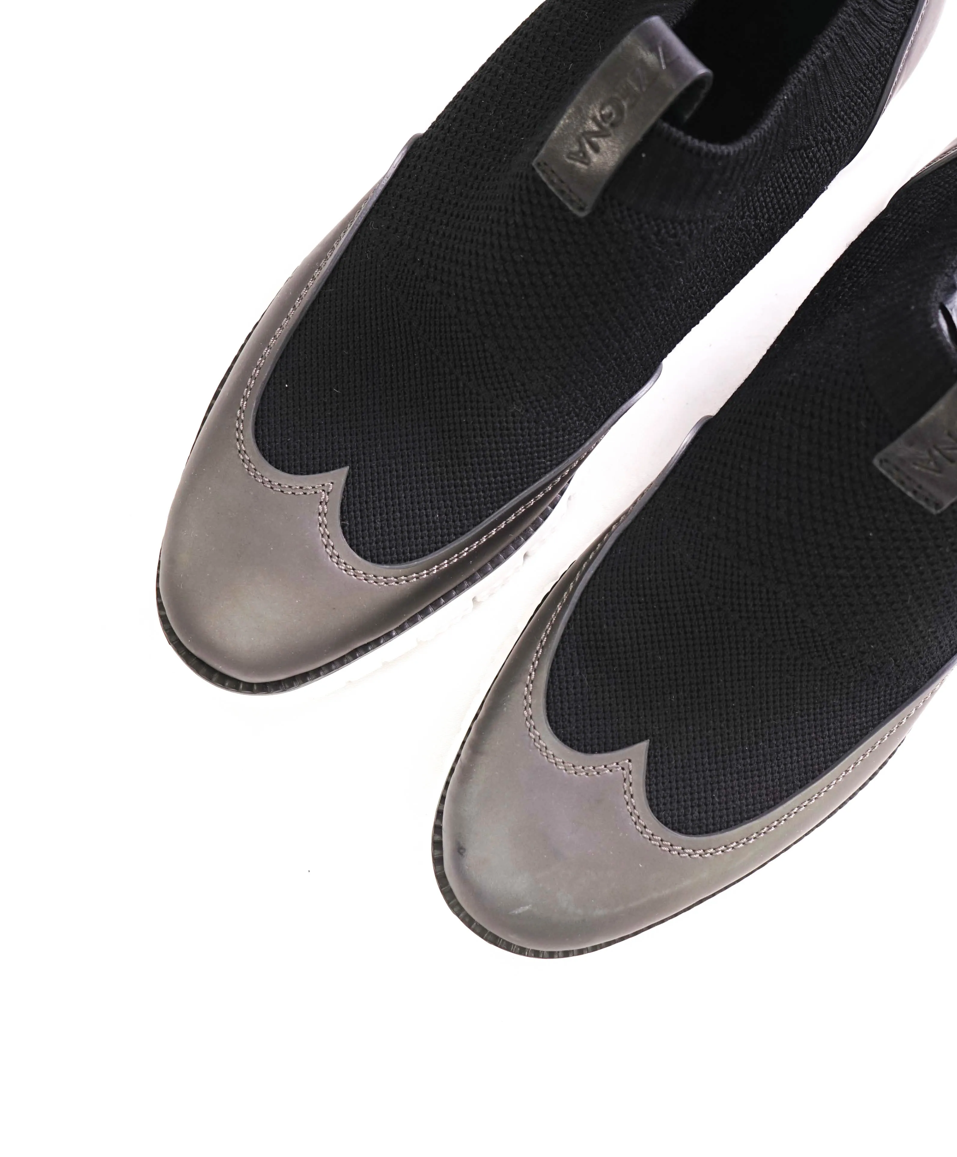 $790 Z ZEGNA - TECNMERINO SOCK Slip-On Sneakers - 9 US (42 EU)