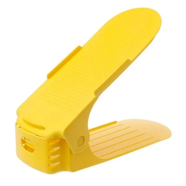 8 Colors Adjustable Plastic Shoes Rack Durable Space Saving Storage Rack