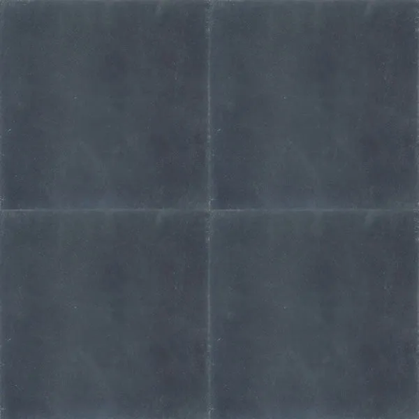 8x8 Black - Barcelona Cement Solid Floor Tile