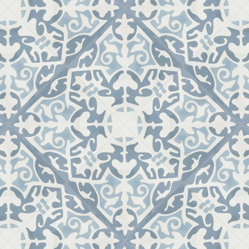 8x8 Milano - Barcelona Cement Decorative Floor Tile