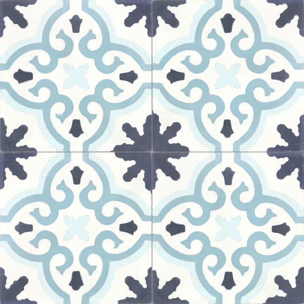 8x8 Saragossa - Barcelona Cement Decorative Floor Tile