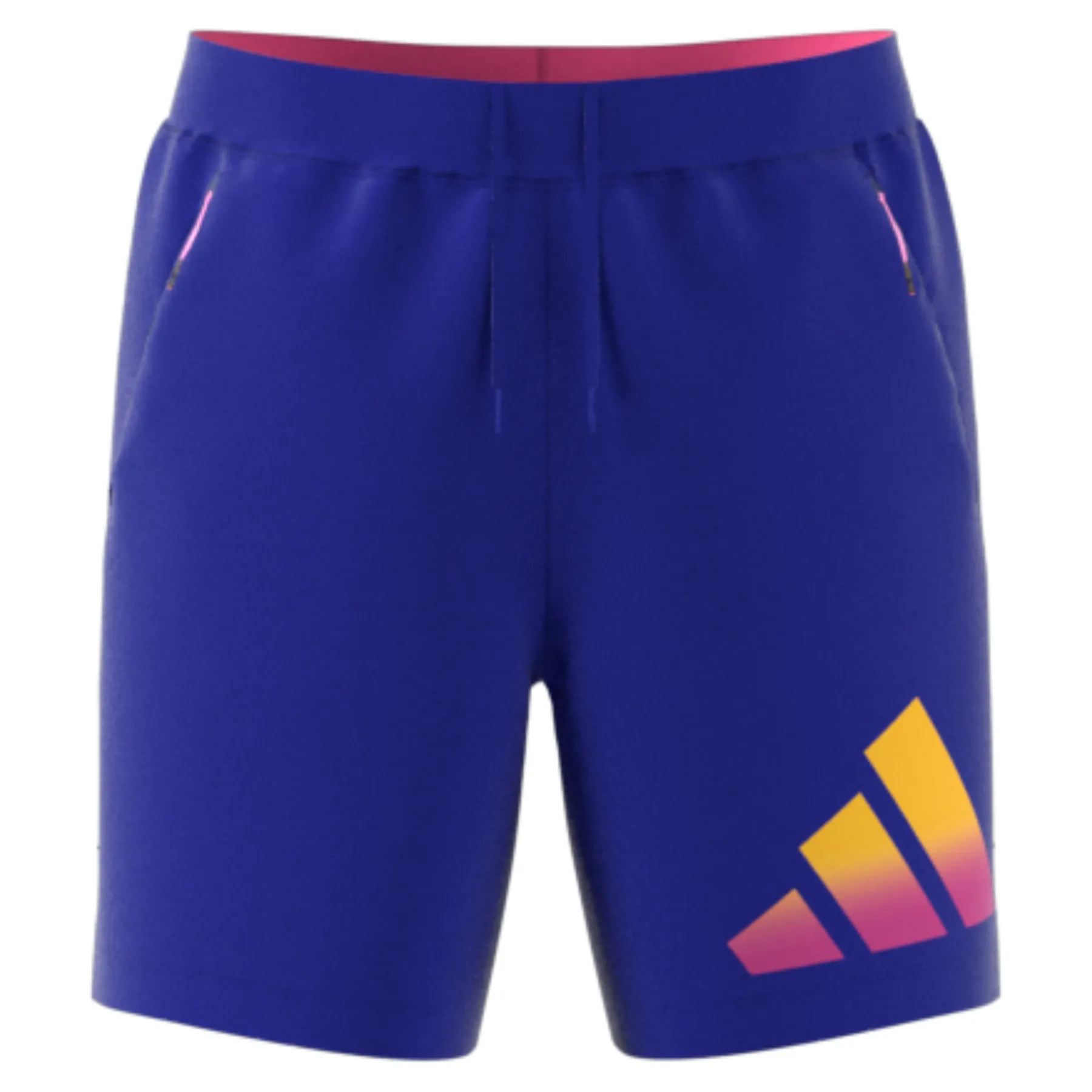 Adidas Performance TI 3BAR Men Tennis Short - Blue
