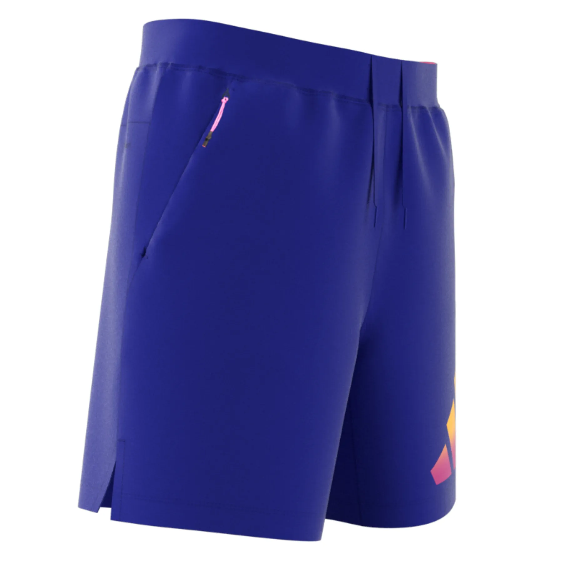 Adidas Performance TI 3BAR Men Tennis Short - Blue