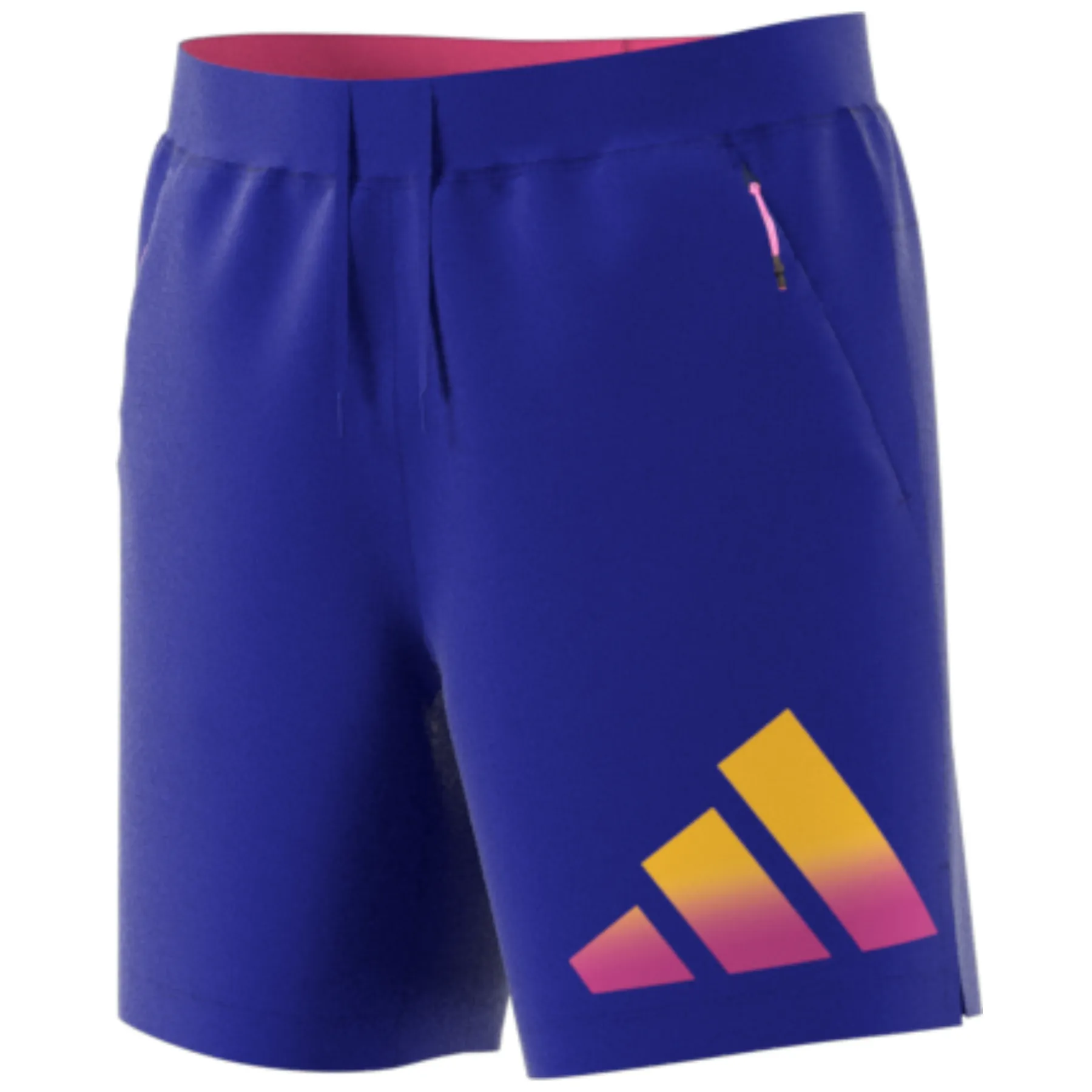 Adidas Performance TI 3BAR Men Tennis Short - Blue