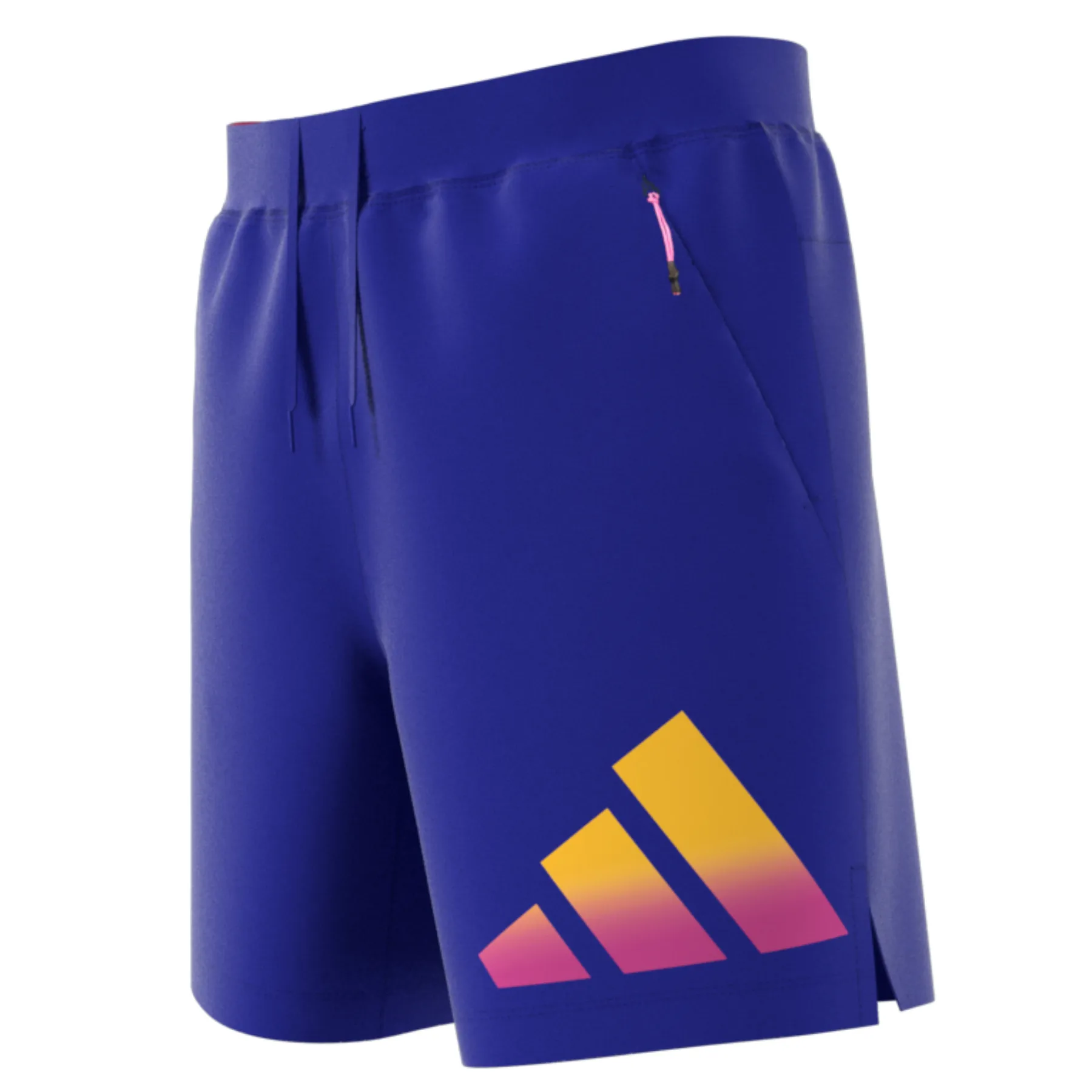 Adidas Performance TI 3BAR Men Tennis Short - Blue