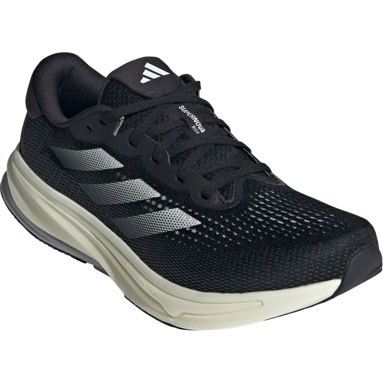 adidas Supernova Rise WIDE FIT Mens Running Shoes - Black