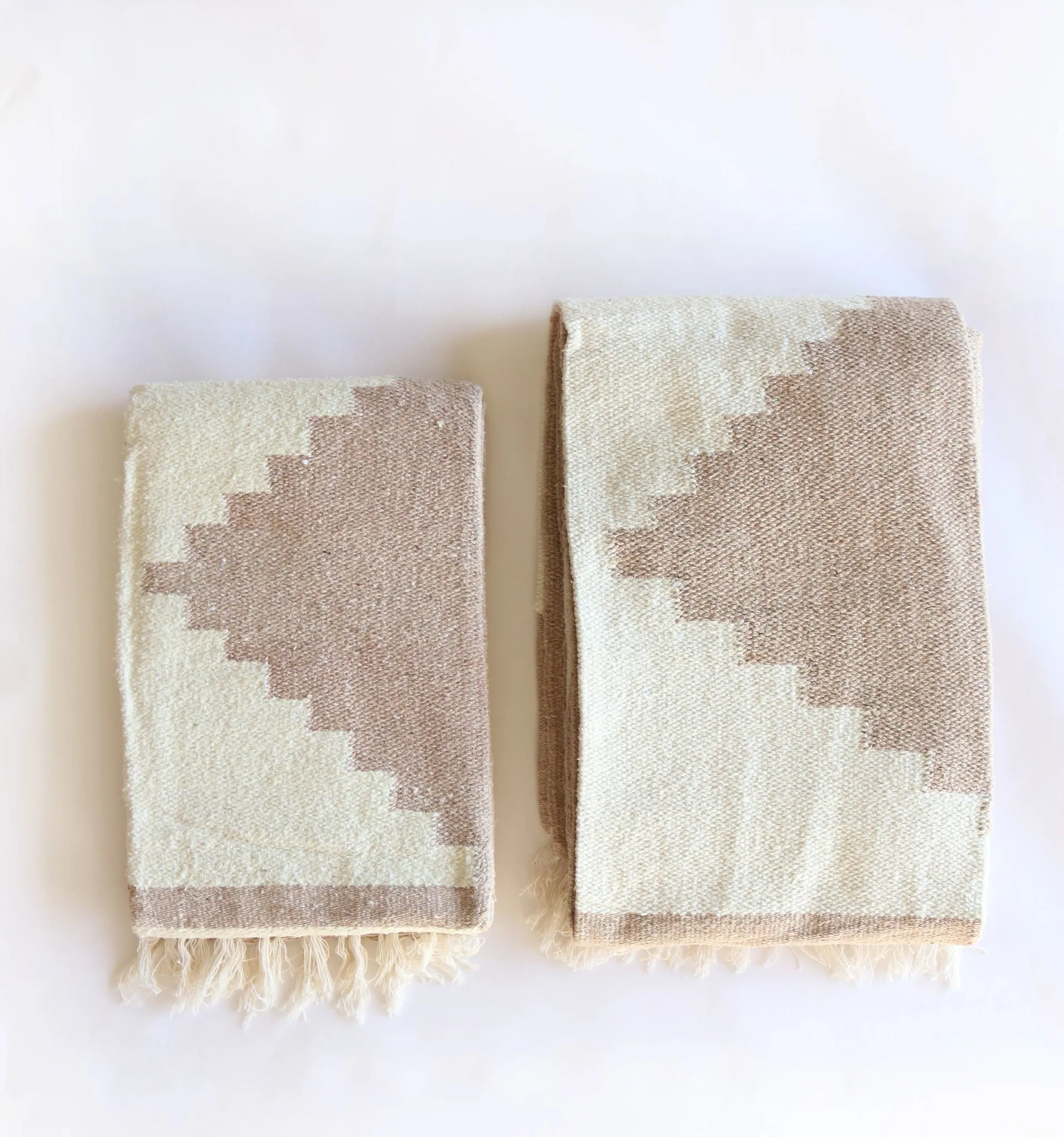 Adobe (Sandstone) XL // Handwoven Blanket