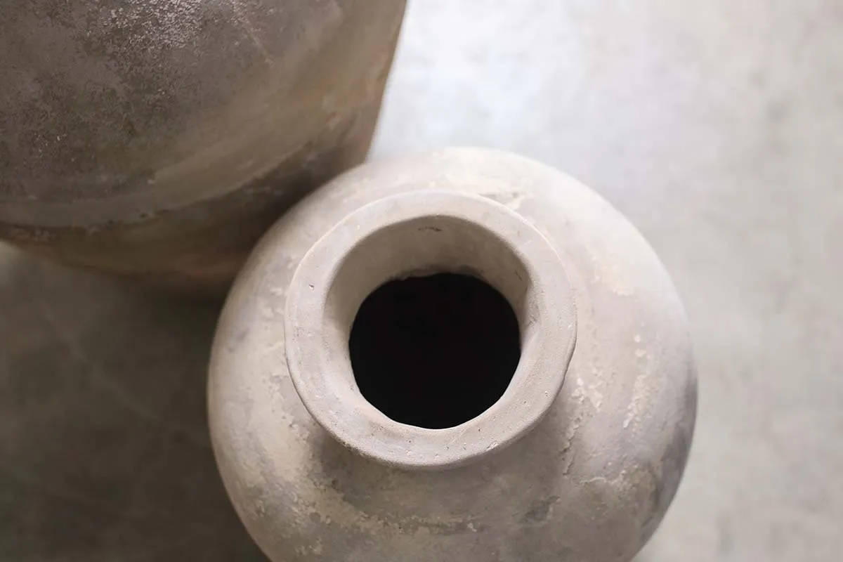 Affiti Clay Tapered Pot - Large