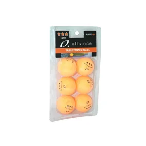 Alliance Table Tennis Ball 6 Pack