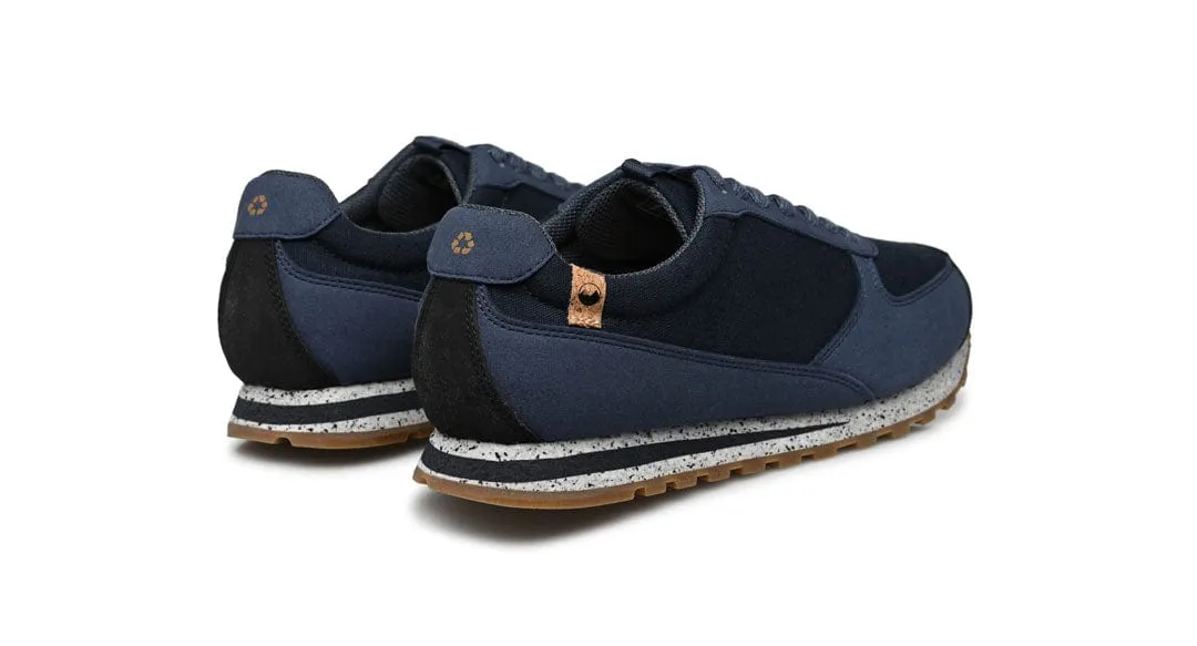 Alta Vibram Men's Organic Cotton Canvas Sneakers | Navy