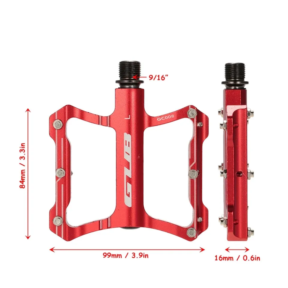 Aluminum Lightweight MTB Bicycle Pedals