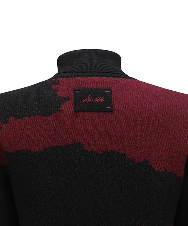 ANEW Golf: Women Cashmere Blend High Neck Sweater - Wine
