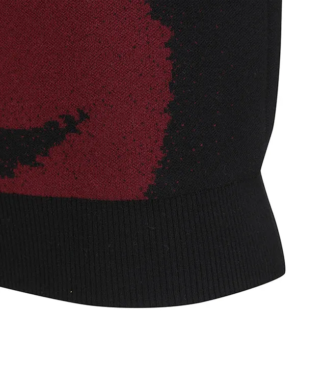 ANEW Golf: Women Cashmere Blend High Neck Sweater - Wine
