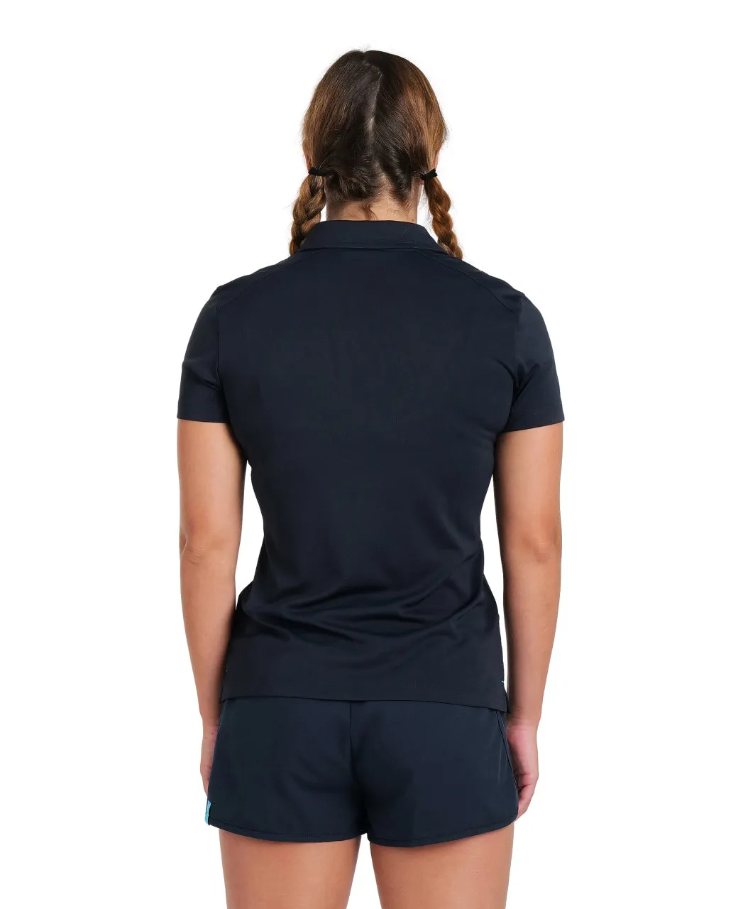 Arena Team Women's Solid Polo Shirt - Navy