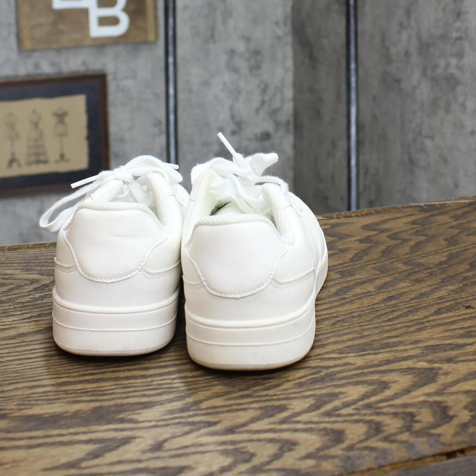 Art Class Girls Youth Lace Up Low Top Sneakers 166c9b17b4b78c White 5