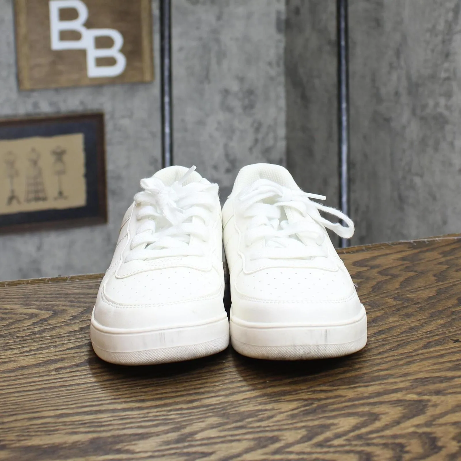 Art Class Girls Youth Lace Up Low Top Sneakers 166c9b17b4b78c White 5