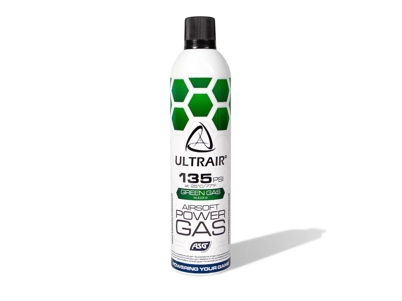 ASG Ultrair Power Gas w/ Silicone Green - 570ml