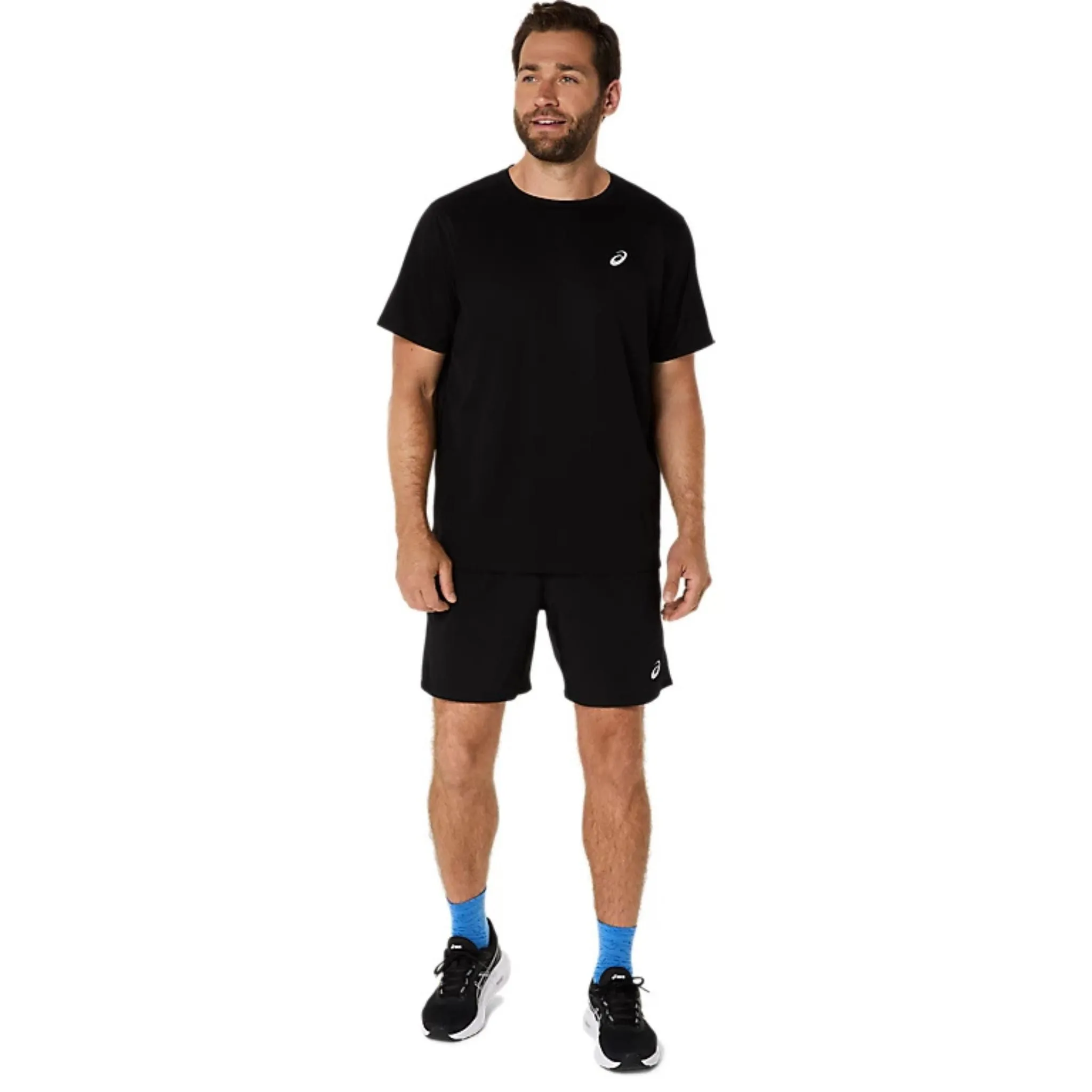 ASICS Silver 7 Inch Mens Running Shorts