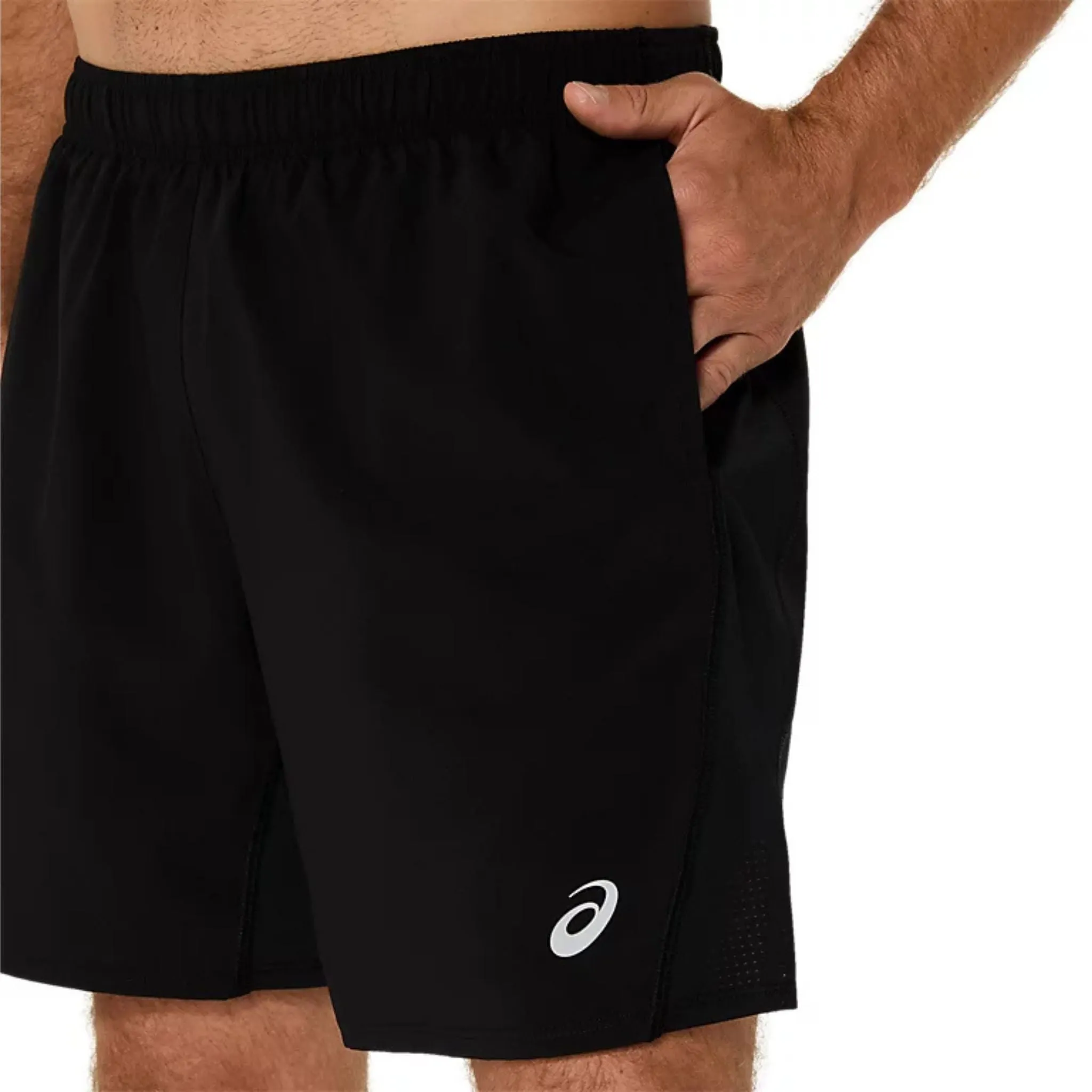 ASICS Silver 7 Inch Mens Running Shorts
