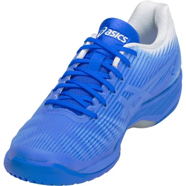 Asics Solution Speed FF Women's Tennis Shoe (Blue/White)