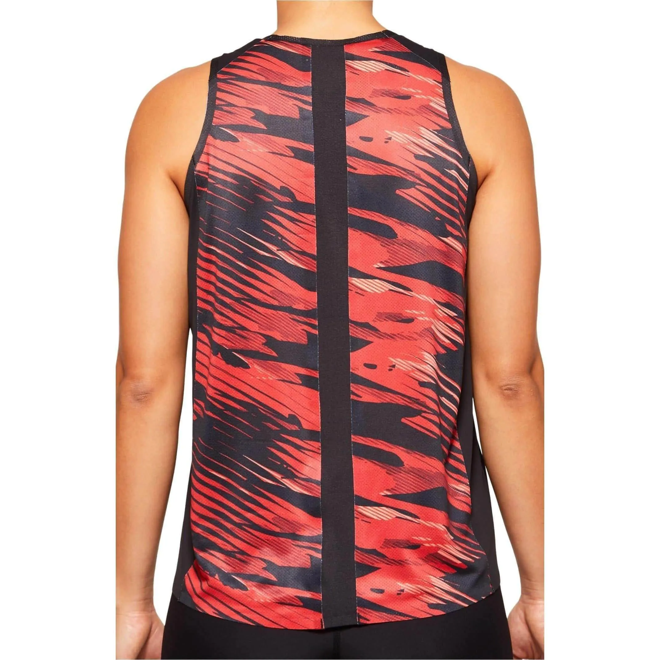 Asics W Knit Womens Running Vest Tank Top - Black