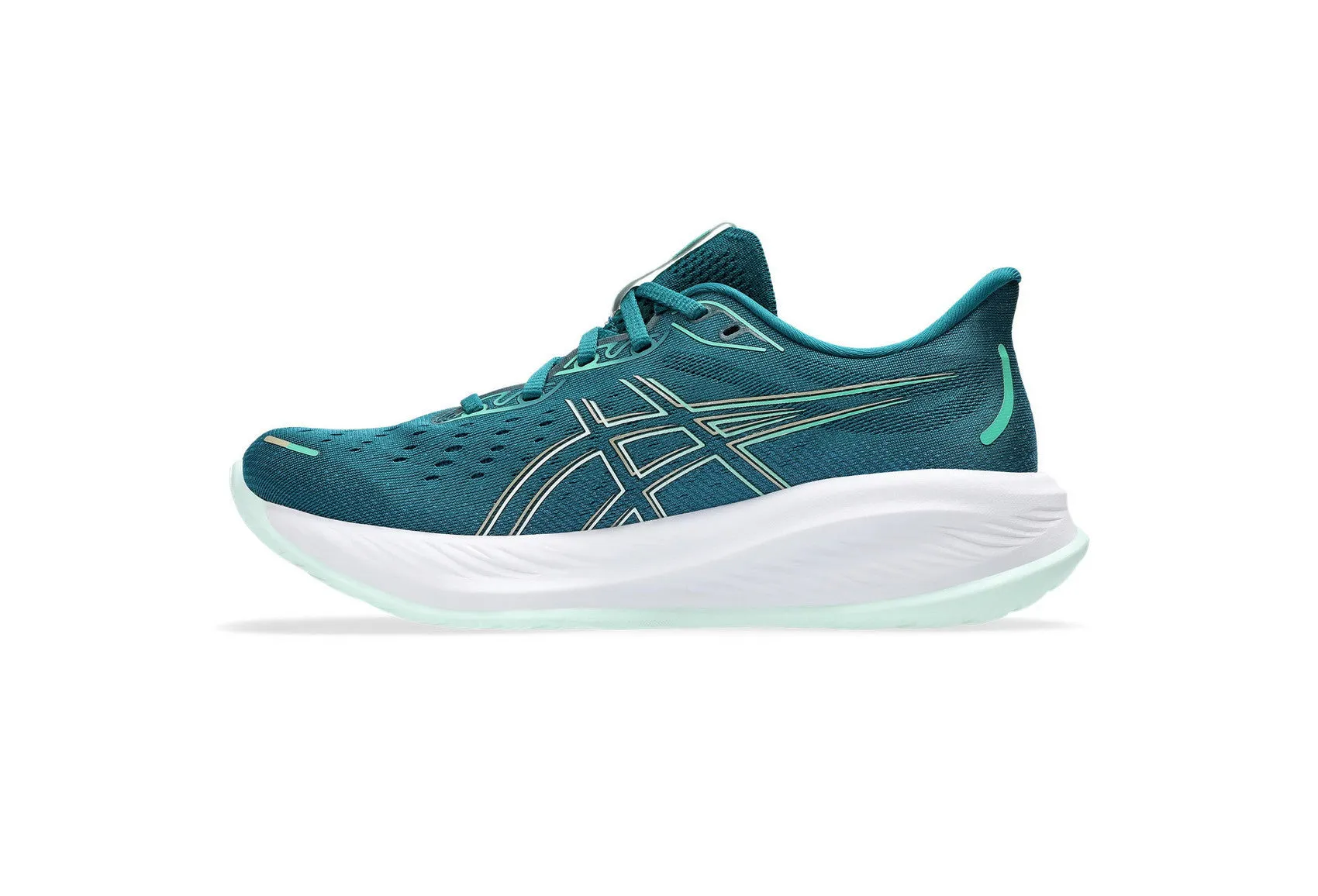 Asics Women's GEL-CUMULUS 26  Running Shoes in Rich Teal/Pale Mint