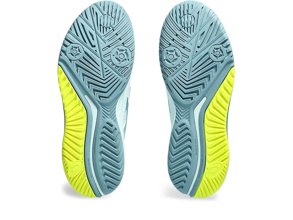 Asics Women's GEL-RESOLUTION 9 CPS Shoes in Soothing Sea/Gris Blue