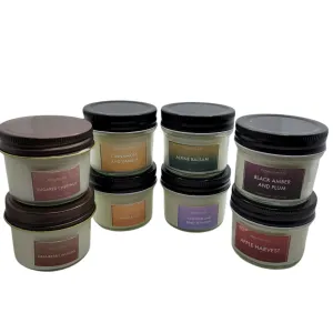 Assorted Hand Poured Soy Candles (Set of 4) 4 oz