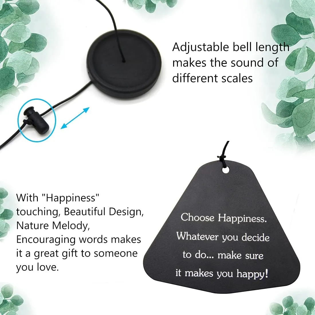 ASTARIN Sympathy Wind Chimes Outdoor Large Deep Tone,36" Handmade Wind Chimes Tu