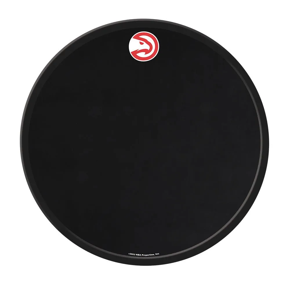 Atlanta Hawks: Modern Disc Chalkboard