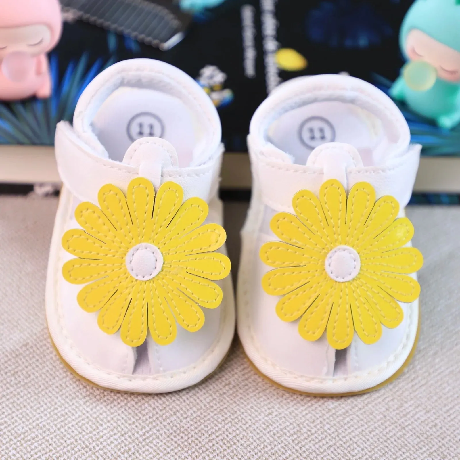 Baby Toddler girl flower Sandals