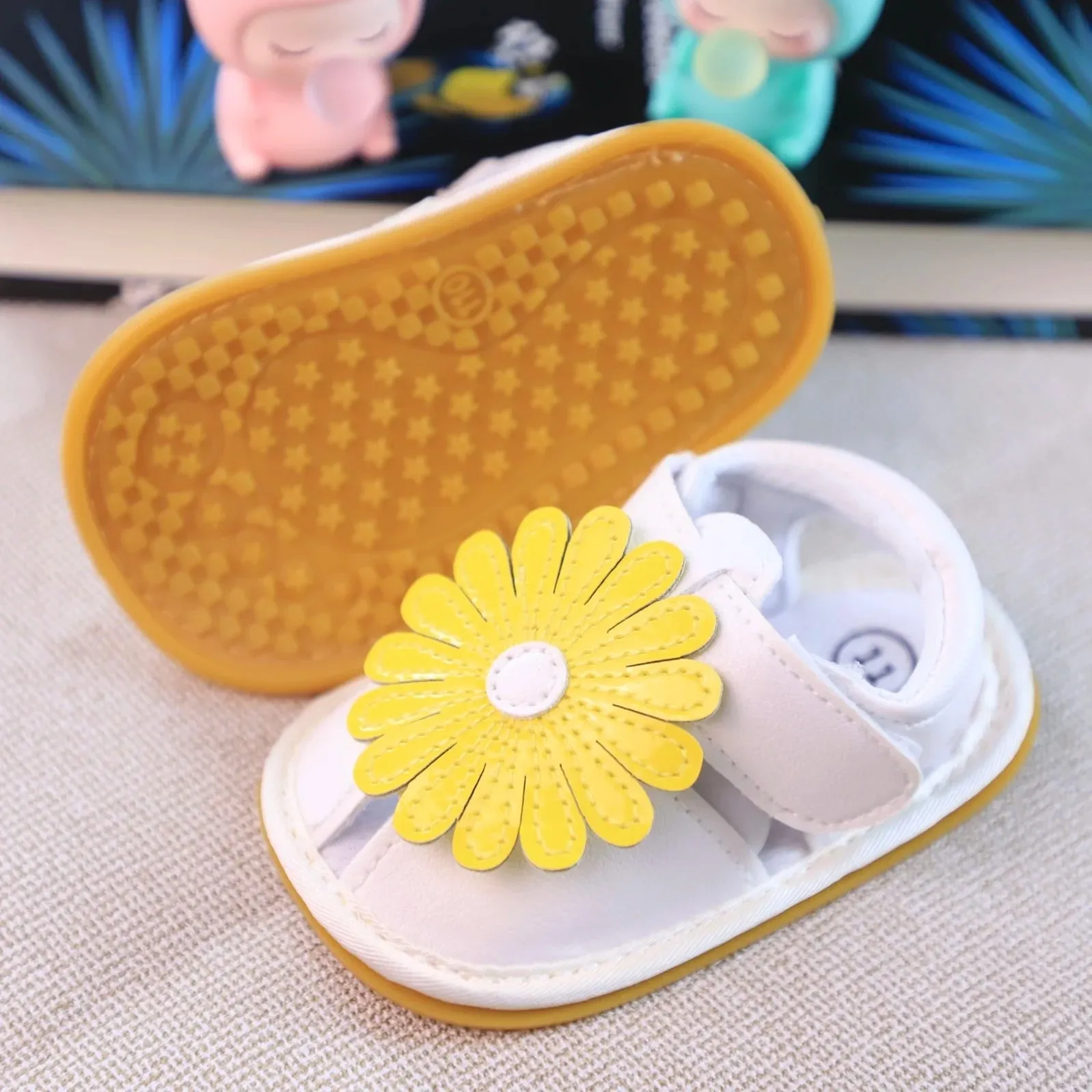 Baby Toddler girl flower Sandals