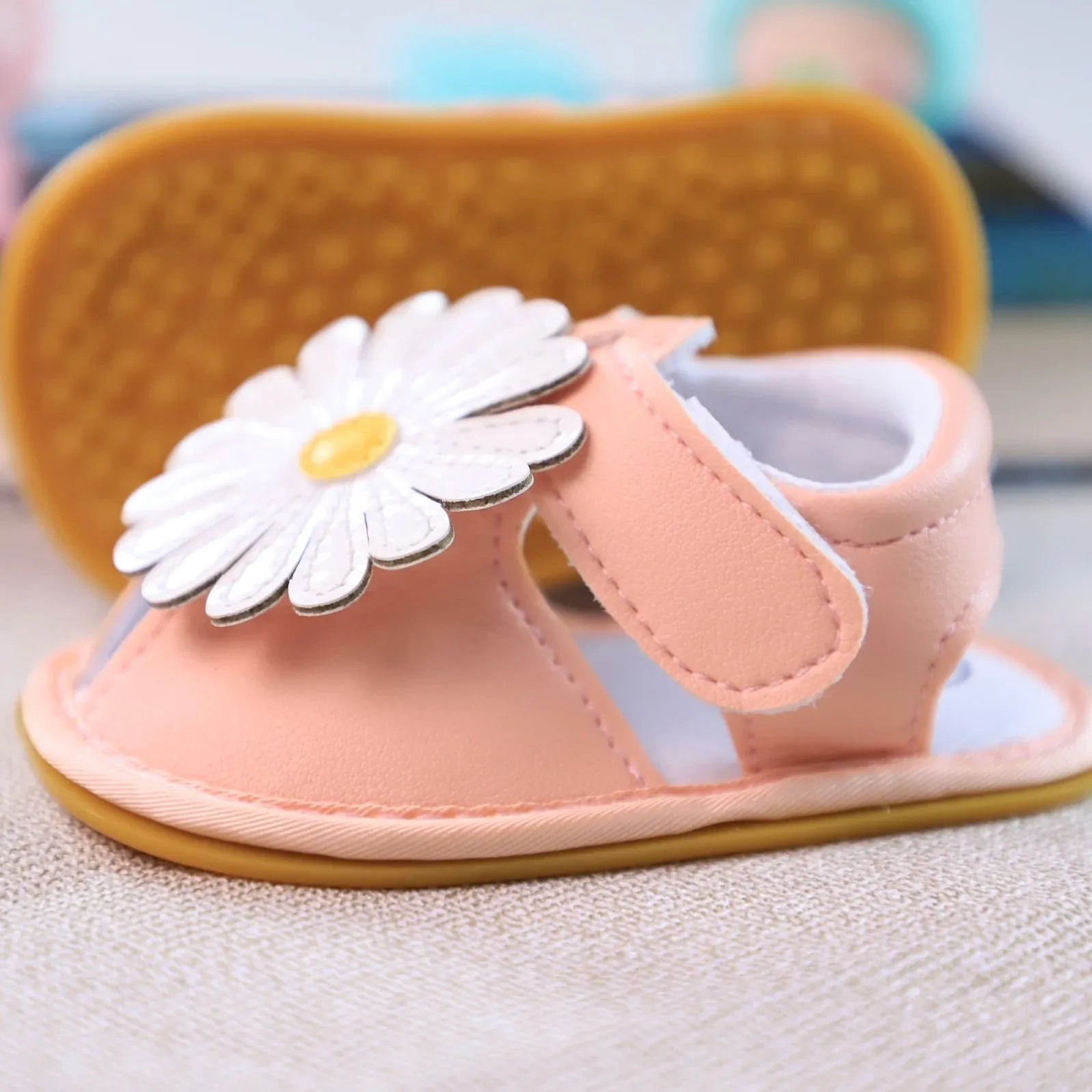 Baby Toddler girl flower Sandals